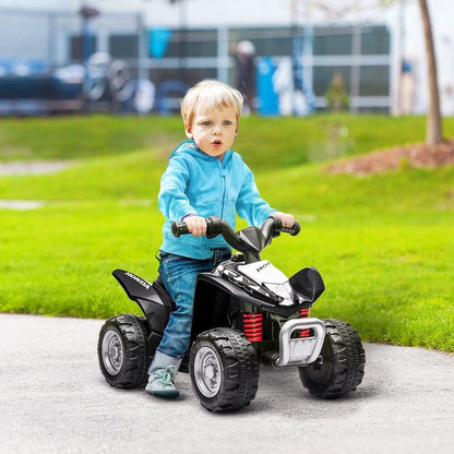 Honda Ride On Quad Bike With LED Light & Horn 1.5 To 3 Years Black by Aiyaplay