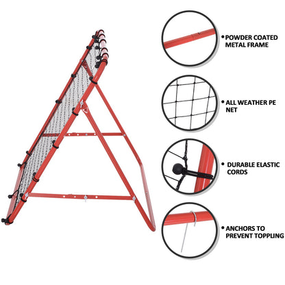 Rebounder Net W/PE Mesh Metal Tube