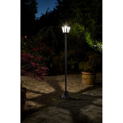 Solar Garden Light Lamp Post Decoration White LED - 174cm Super Smart by Smart Solar