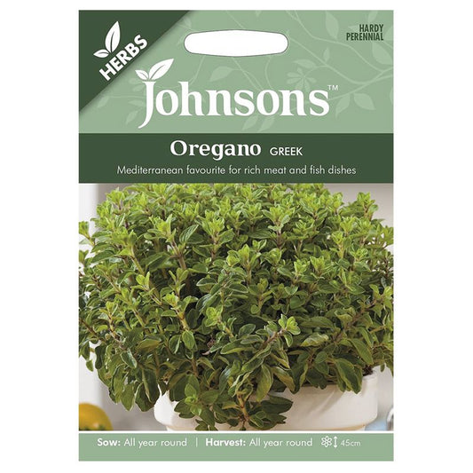 Johnsons Oregano Greek Seeds