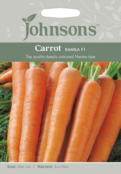 Johnsons Carrot Kamila F1 Seeds