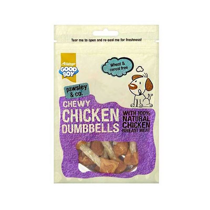 Good Boy Chewy Chicken Dumbbells 100g