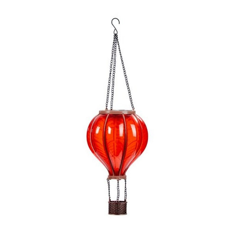 Balloon Solar Garden Lantern Decoration Orange LED - 44cm by Smart Solar