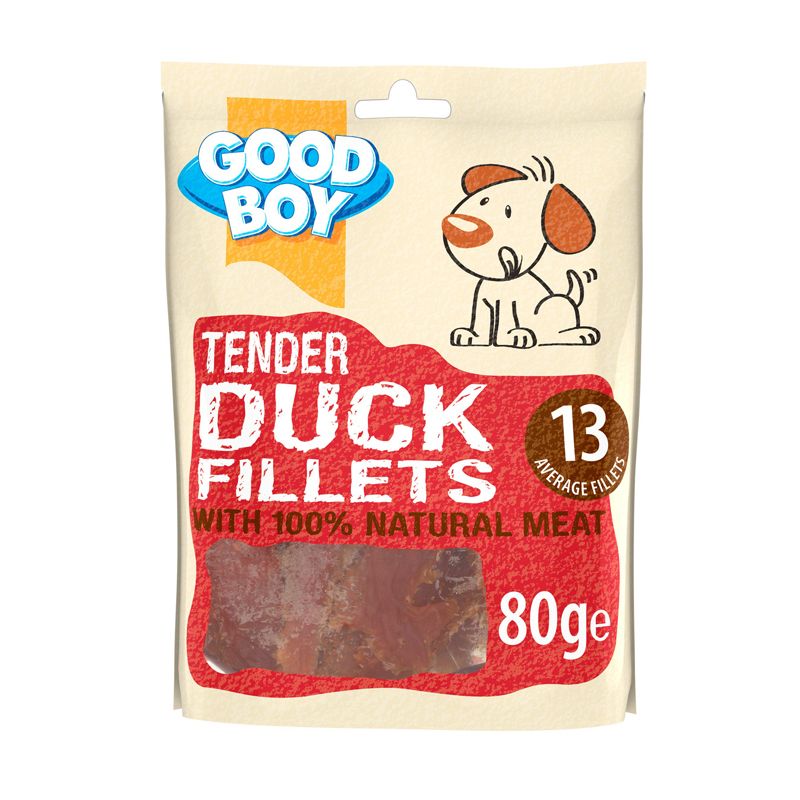 Good Boy Tender Duck Fillets 80g