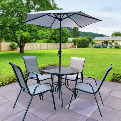 Avellino Garden Patio Dining Set - 4 Seats