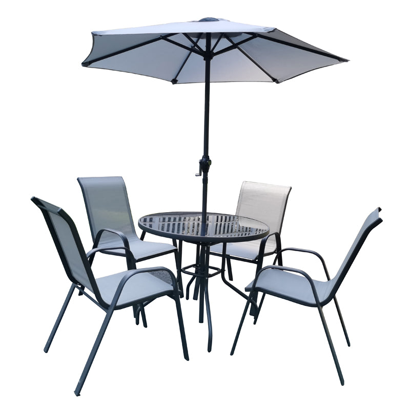 Avellino Garden Patio Dining Set - 4 Seats