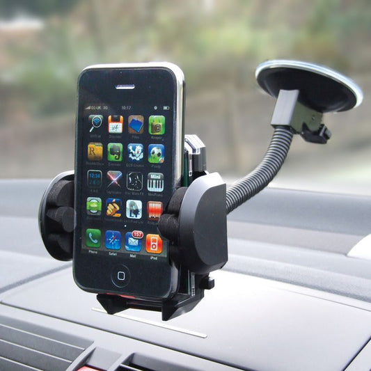 Flexible Windscreen Suction Holder