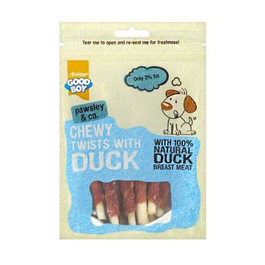 Good Boy Chewy Twists With Duck 90g