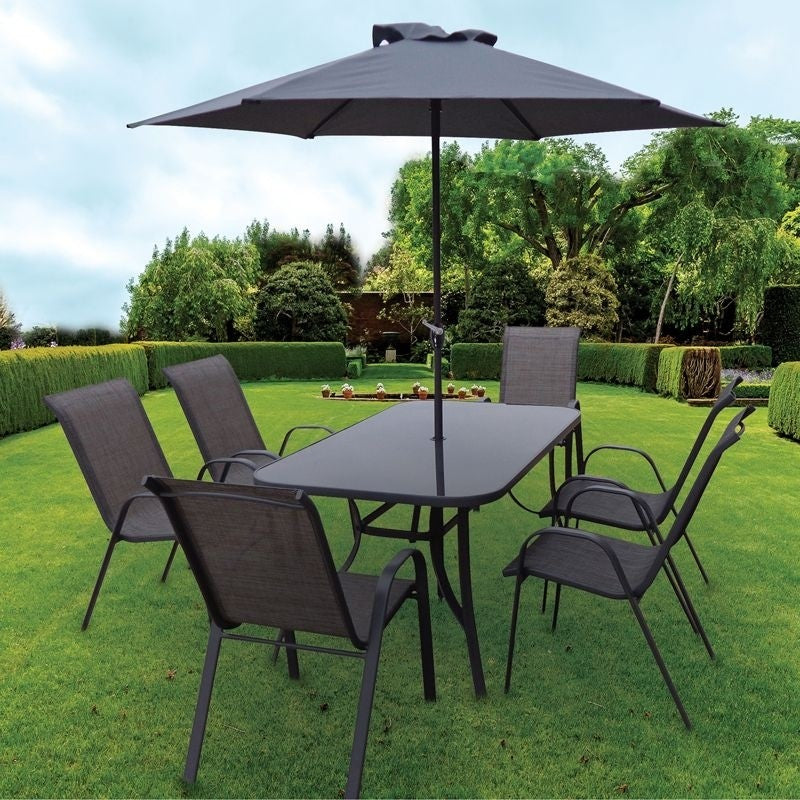 Montagu Garden Patio Dining Set by Croft - 6 Seats