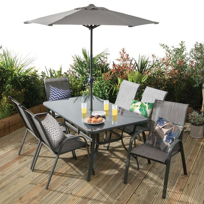 Montagu Garden Patio Dining Set by Croft - 6 Seats