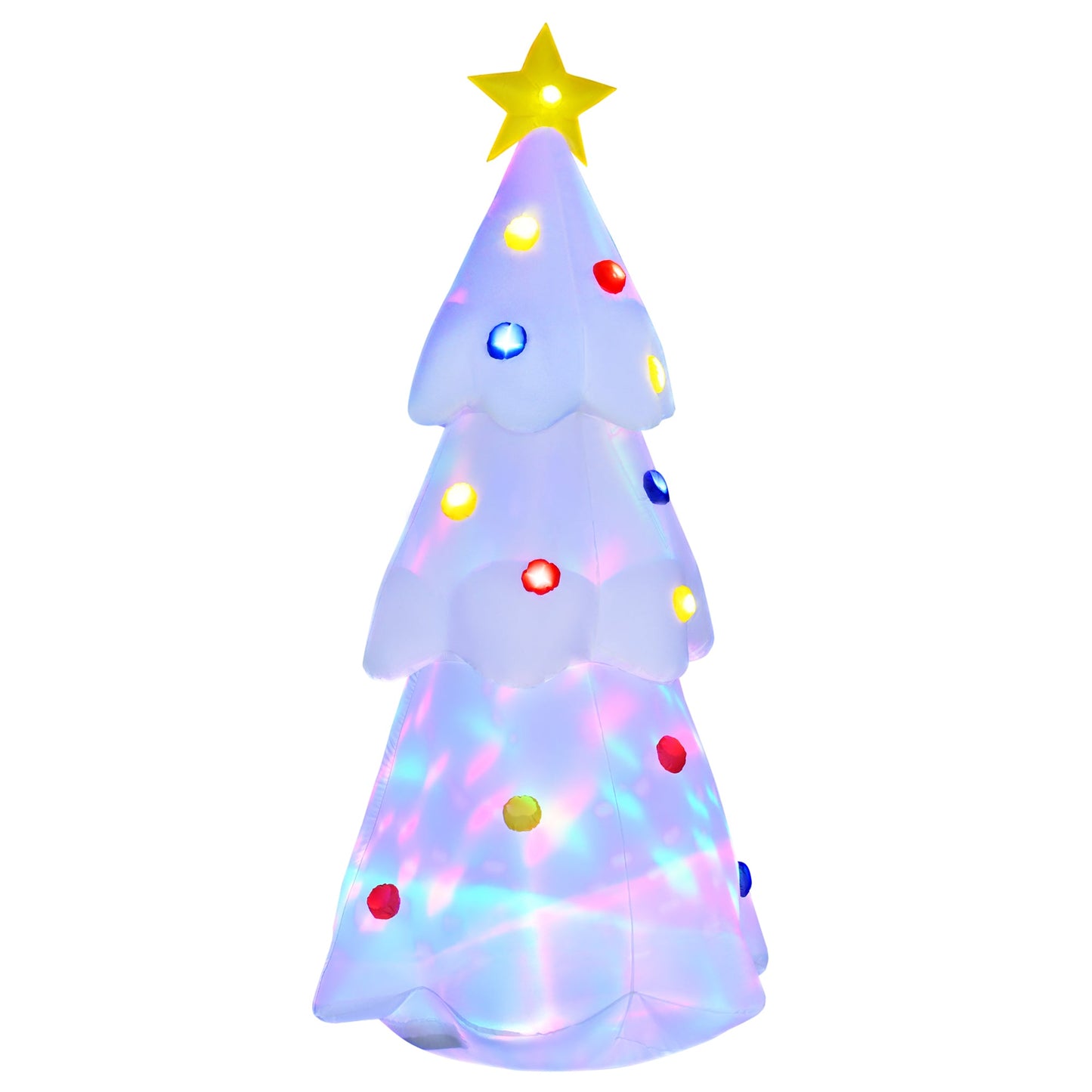 8.2FT Christmas Inflatable Tree LED Lighted for Home Indoor Outdoor Decoration