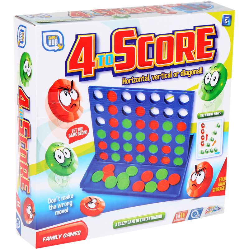 Games Hub 4 To Score Board Game