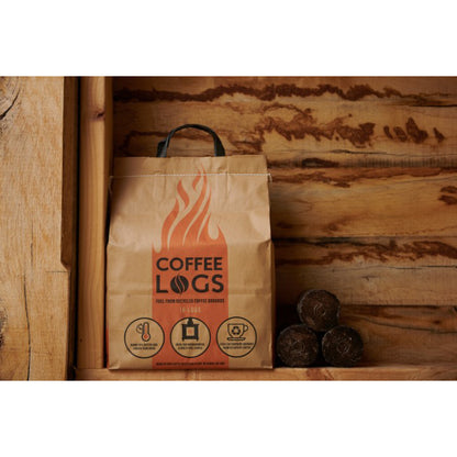 Bio-Bean Coffee Logs 16 Winter Fuel Logs Made From Recycled Coffee