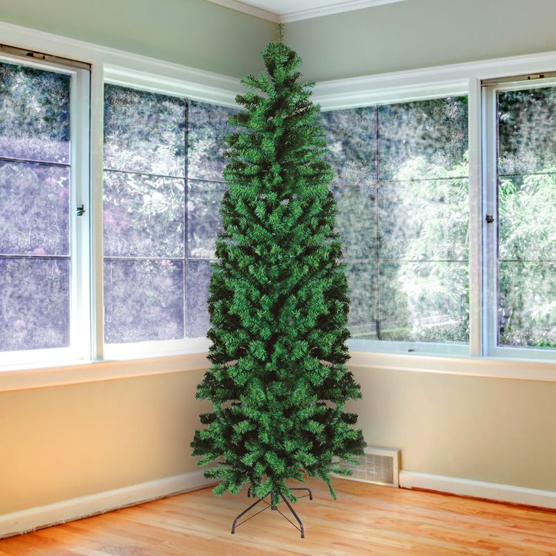 7ft Slim Pencil Christmas Tree Artificial - 760 Tips