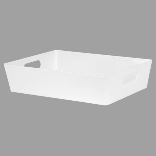 Plastic Basket 6 Litres - White Studio by Wham