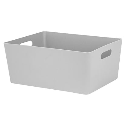 Plastic Basket 11.5 Litres - Grey Studio by Wham