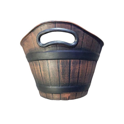 Barrel Planter With Handles