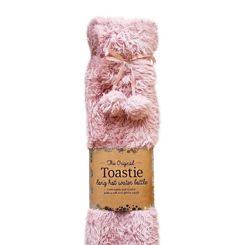 Toastie Long Hot Water Bottle Pink