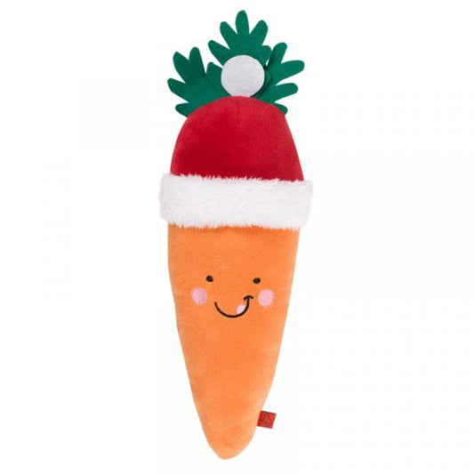 Christmas Santa Carrot Dog Toy 38cm