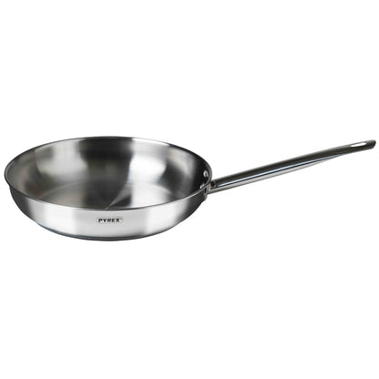 24cm Pyrex Master Stainless Steel Induction Frypan