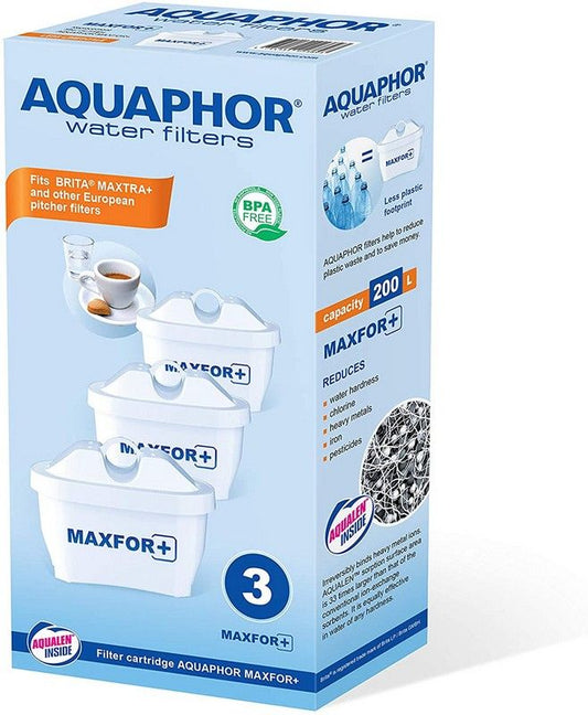 Aquaphor Maxfor Water Filter Cartridges 3 Pack