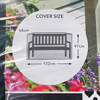 Waterproof Cover For 2 Seat Garden Bench Dark Green By Croft