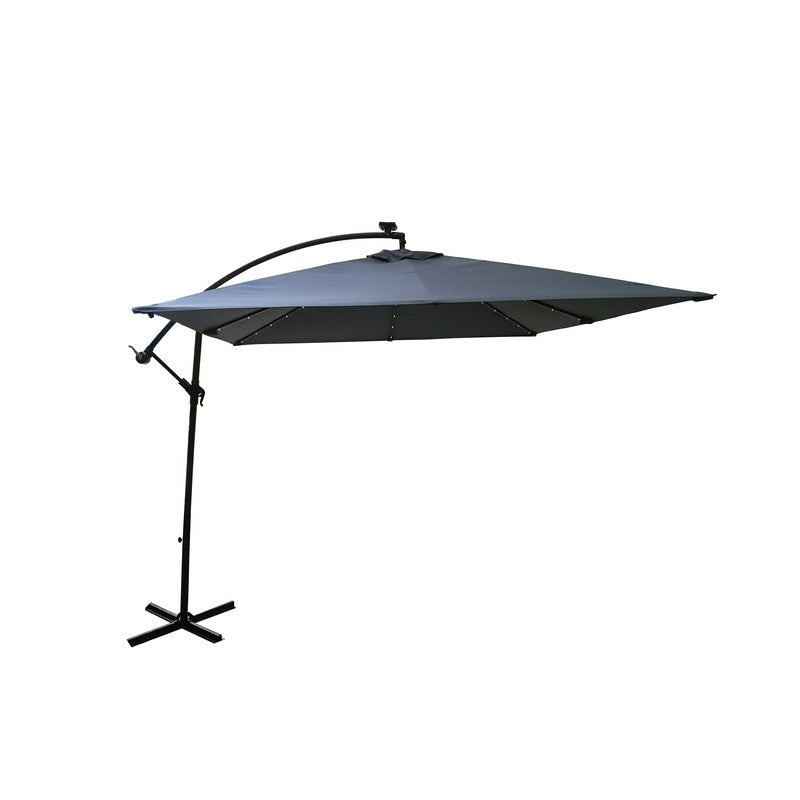 Overhang Garden Parasol - 3M Charcoal