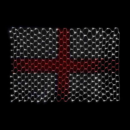 LED England Flag World Cup Football Decoration - 180cm by Astralis