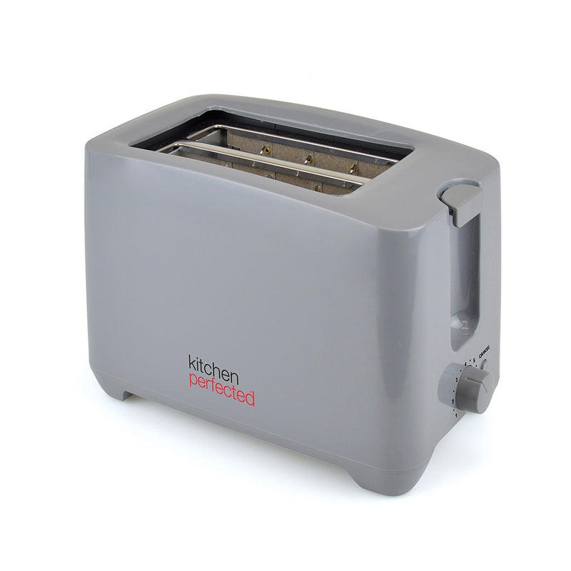 Extra Wide Slot Toaster By KitchenPerfected - Grey