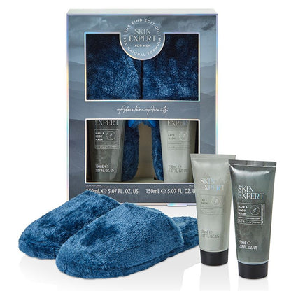 Skin Expert For Men Slippers Gift Set