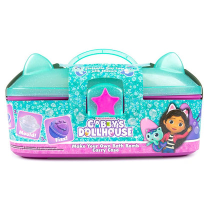 Gabby's Dollhouse Make Your Own Bath Bomb Set With Carry Case