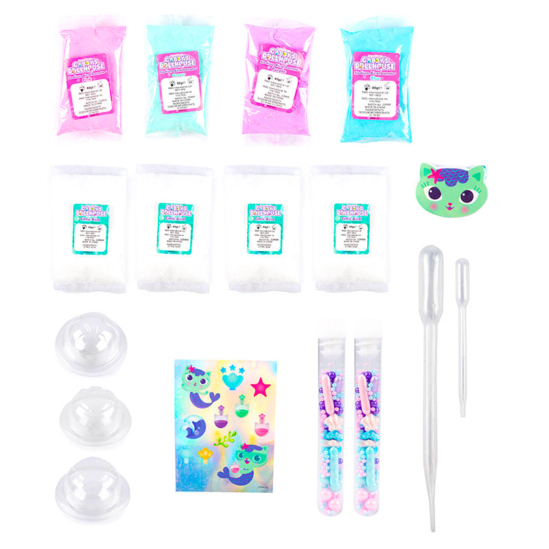 Gabby's Dollhouse Make Your Own Bath Bomb Set With Carry Case