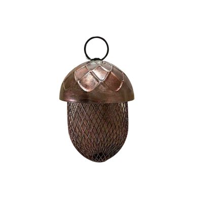 Garden Bird Feeder Metal Acorn Design By Croft