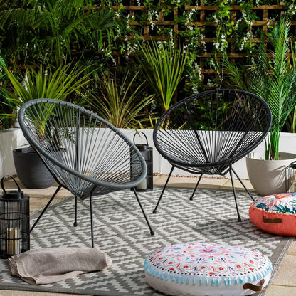 Rattan Garden Cocoon Chair by Croft