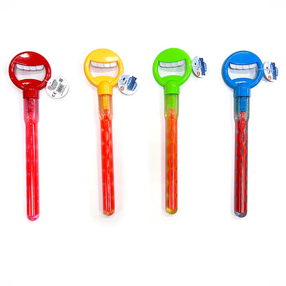 Bubble Blizzard Wand Happy Face - 44cm