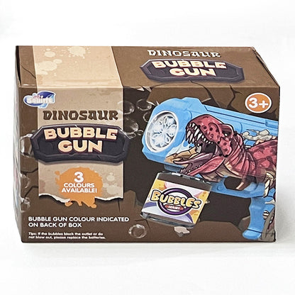 Dinosaur Bubble Gun Blue - 18cm