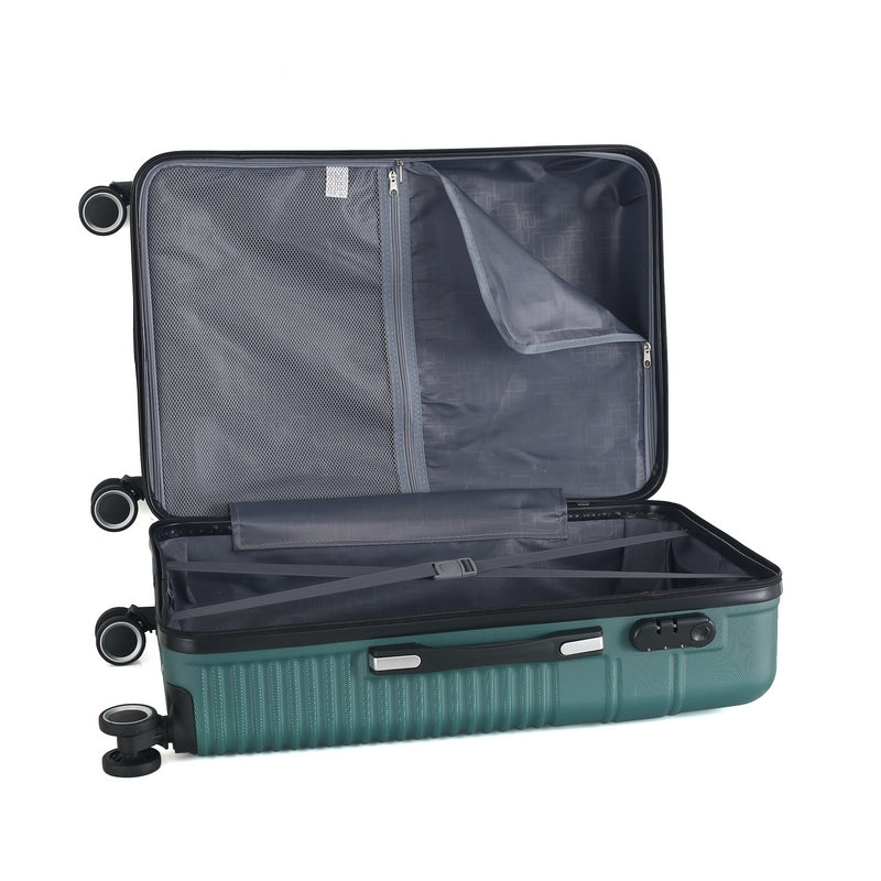 Wheeled Suitcase Medium 56 Litre - Emerald Green