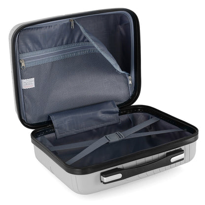 Under Seat Cabin Suitcase 12 Litre - New Silver