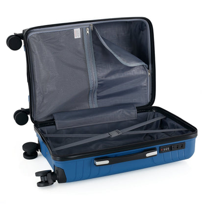 Wheeled Suitcase Large 90 Litre - Sea Blue