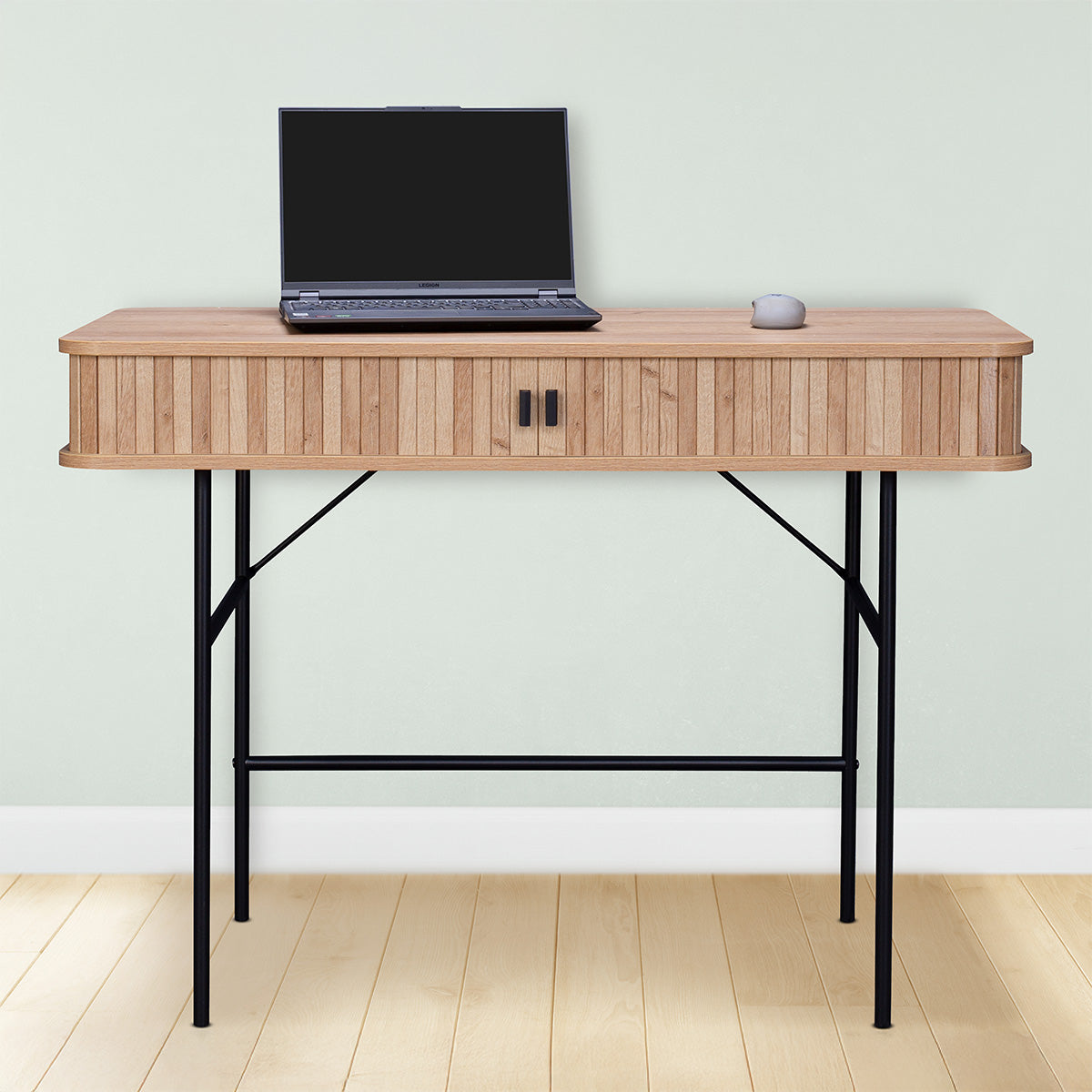 Oslo Desk Natural 2 Doors