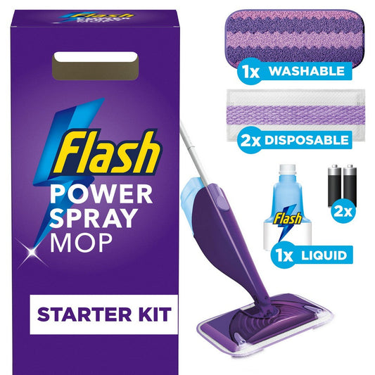 Flash Power Spray Mop Starter Kit