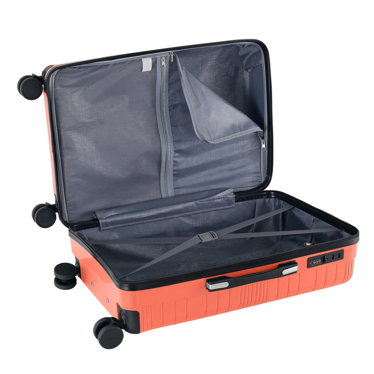 Wheeled Suitcase Medium 60 Litre - Orange - PRE ORDER