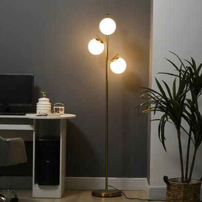 3-Light Tree Floor Lamps for Living Room