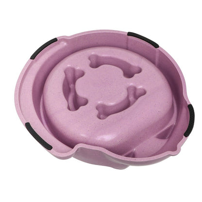 Small Dog Bowl Pink Bamboo 23.2cm by Pet Brands