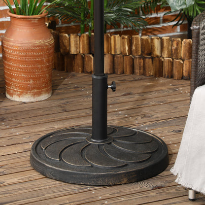 18kg Resin Garden Parasol Base