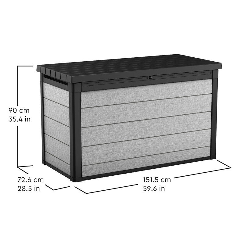 Denali Garden Storage Box by Keter - 2 Seats