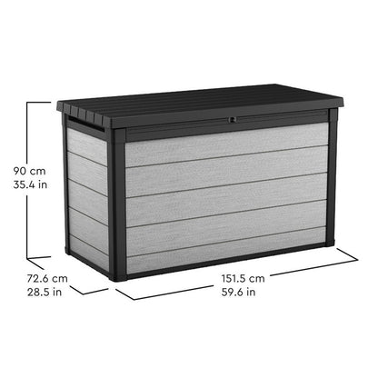 Denali Garden Storage Box by Keter - 2 Seats