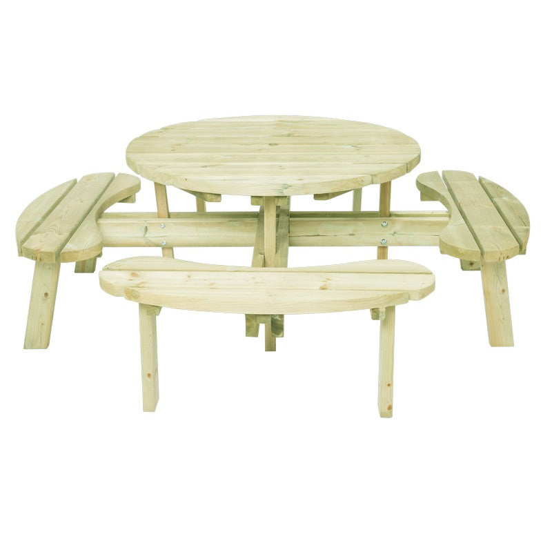 Classic Picnic Table - 4 Seat Green Tint by EKJU