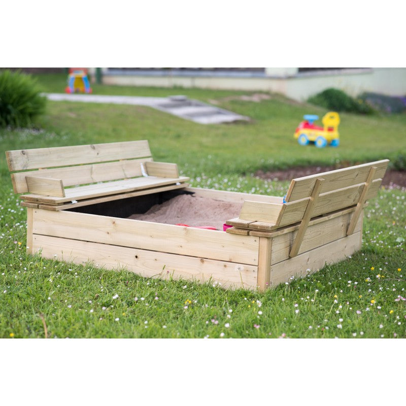 Kids Sand Pit - Green Tint by EKJU