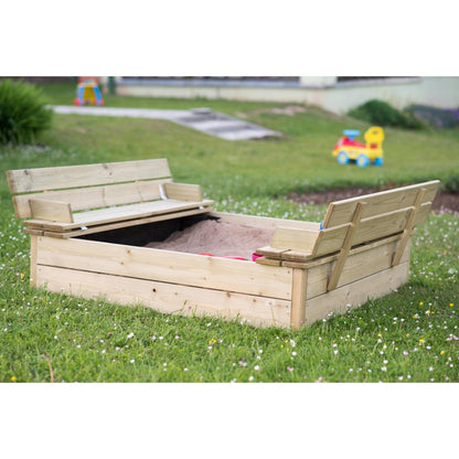 Kids Sand Pit - Green Tint by EKJU